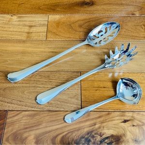 Silver plated Serving Set NWOT